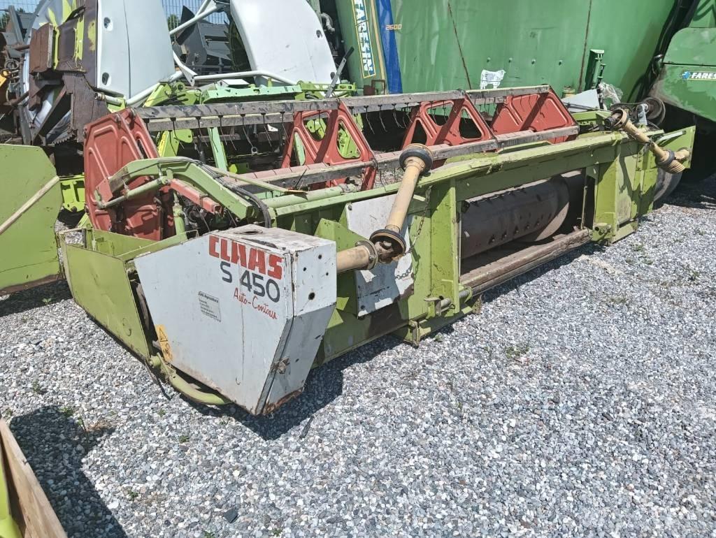 CLAAS S 450 Κεφαλές θεριζοαλωνιστικών μηχανών