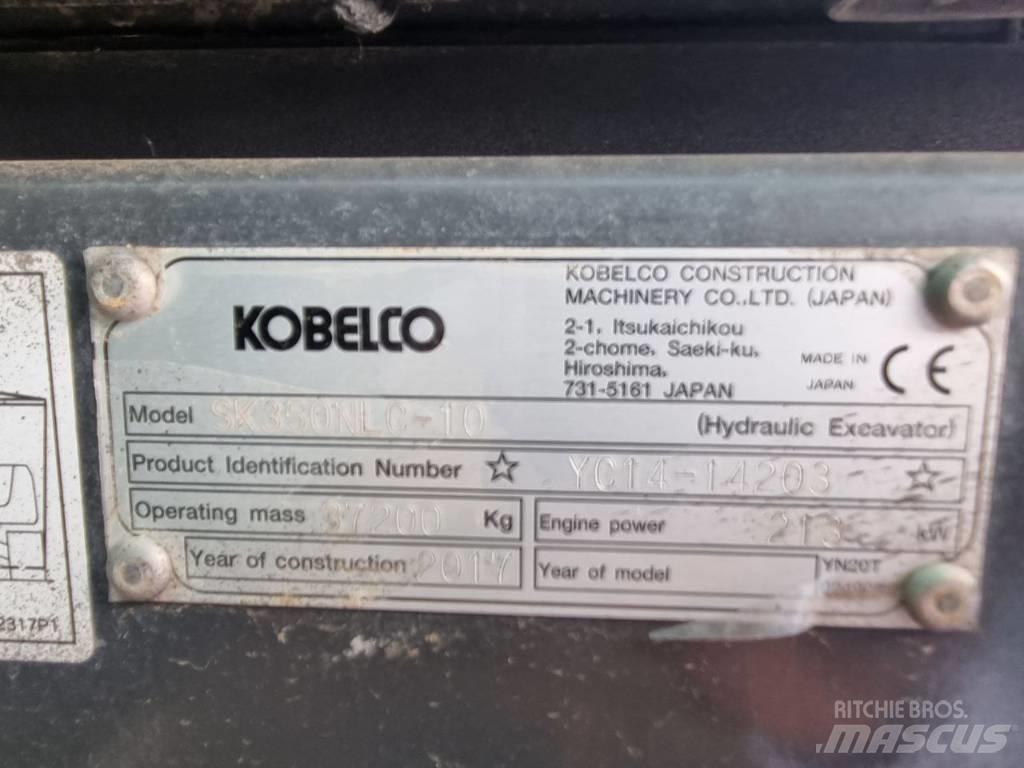 Kobelco SK350NLC Εκσκαφείς με ερπύστριες