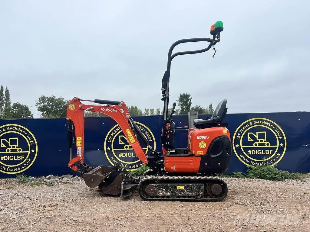 Kubota K008-3 Ειδικοί εκσκαφείς