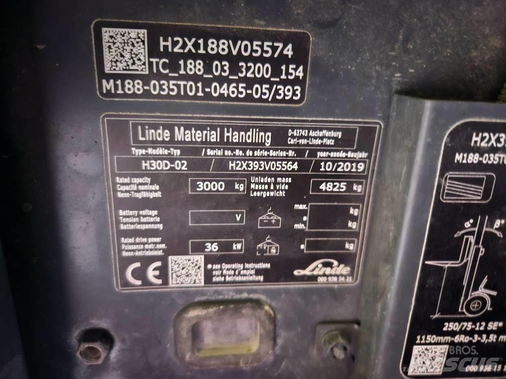 Linde H30D Πετρελαιοκίνητα Κλαρκ