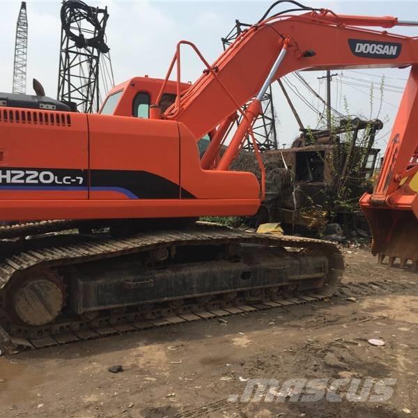 Doosan dh220lc-7 Εκσκαφείς με ερπύστριες