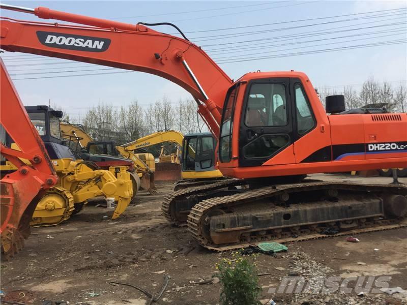Doosan dh220lc-7 Εκσκαφείς με ερπύστριες