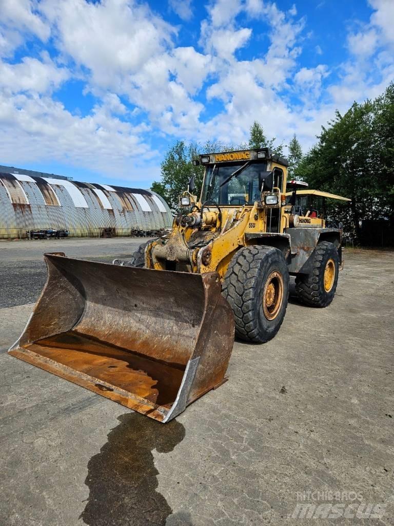 Hanomag 55 D Φορτωτές με λάστιχα (Τροχοφόροι)