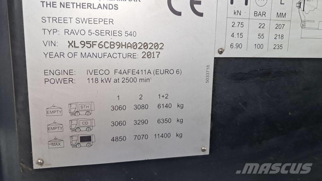 Ravo 540 CD Σκούπες