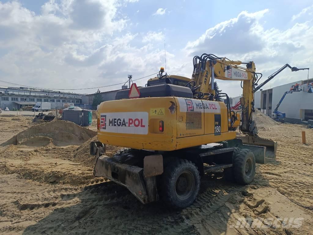 Komatsu PW180-7E0 Εκσκαφείς με τροχούς - λάστιχα