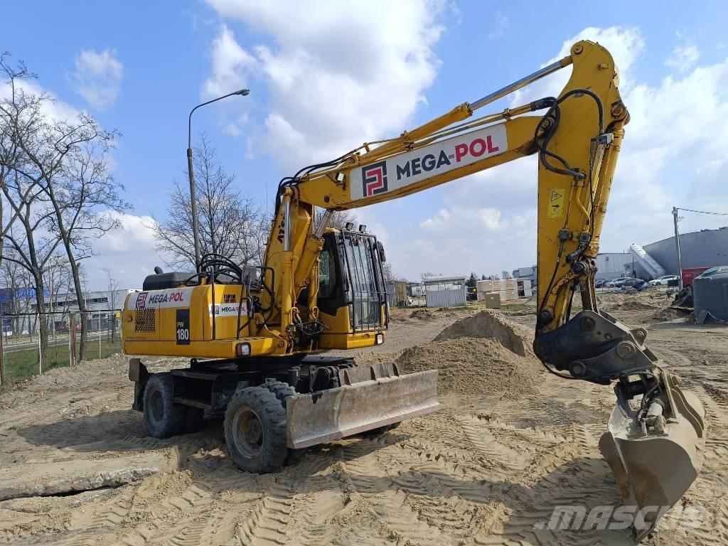Komatsu PW180-7E0 Εκσκαφείς με τροχούς - λάστιχα