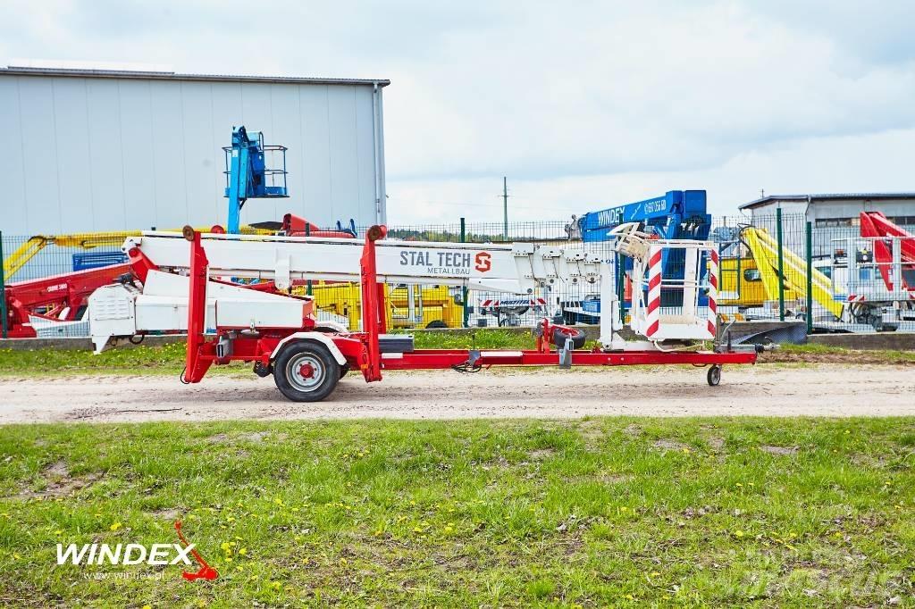 Omme 2500T Εναέριες πλατφόρμες τοποθετημένες σε ρυμούλκα