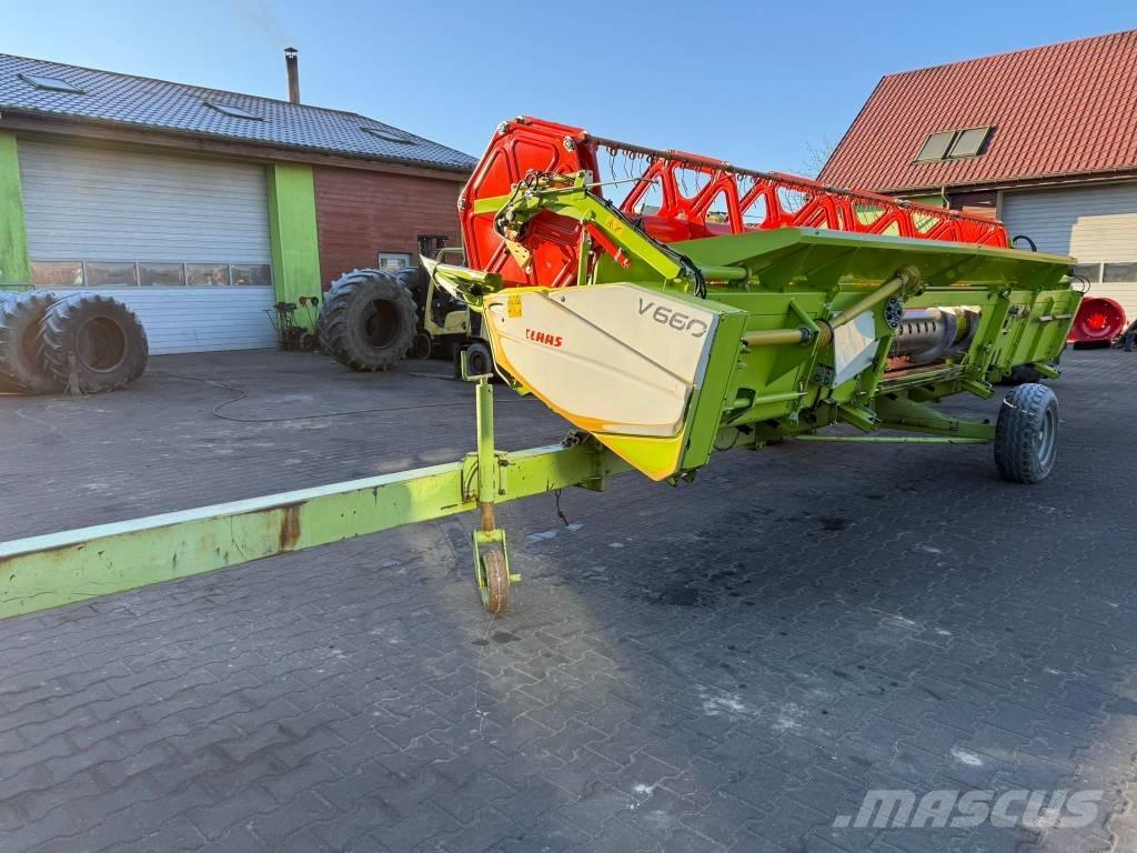 CLAAS Lexion 660 Θεριζοαλωνιστικές μηχανές