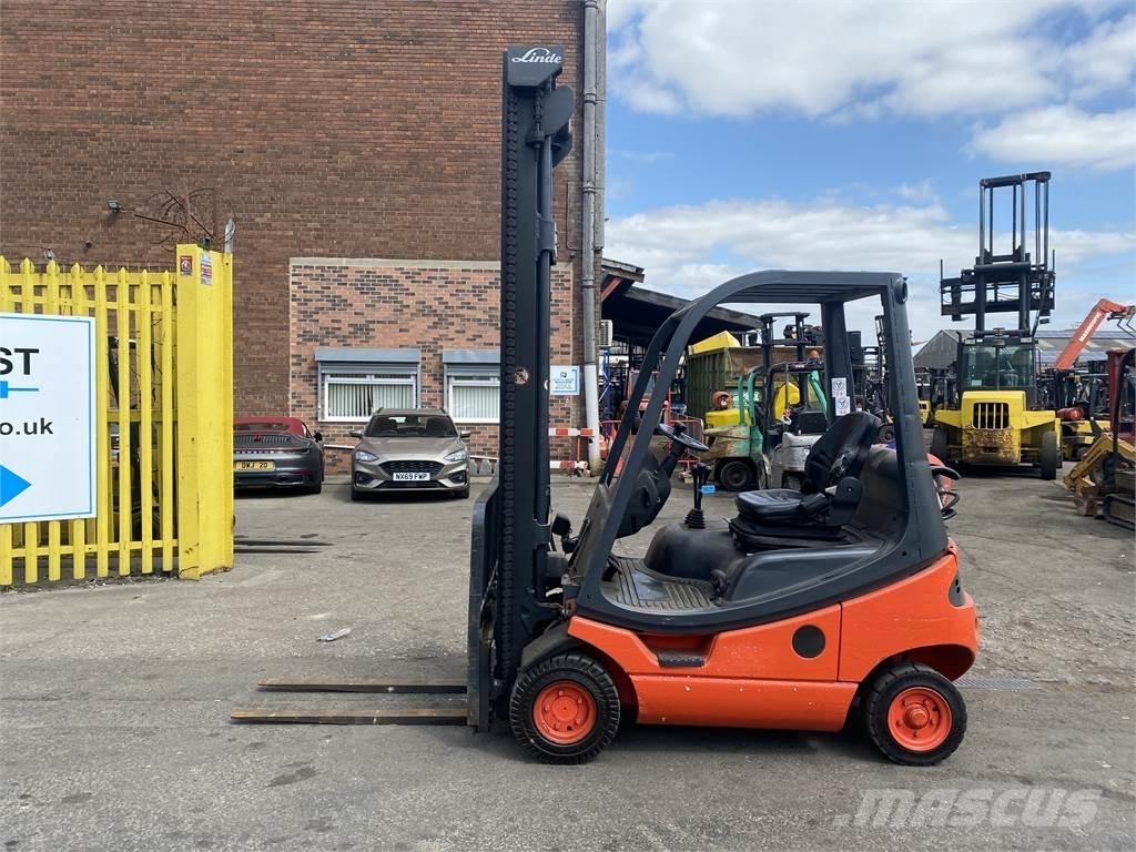 Linde H16T-03 Περονοφόρα ανυψωτικά κλαρκ με φυσικό αέριο LPG