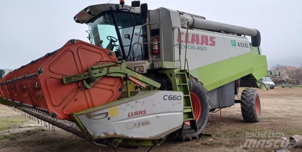 CLAAS Lexion 450 Θεριζοαλωνιστικές μηχανές