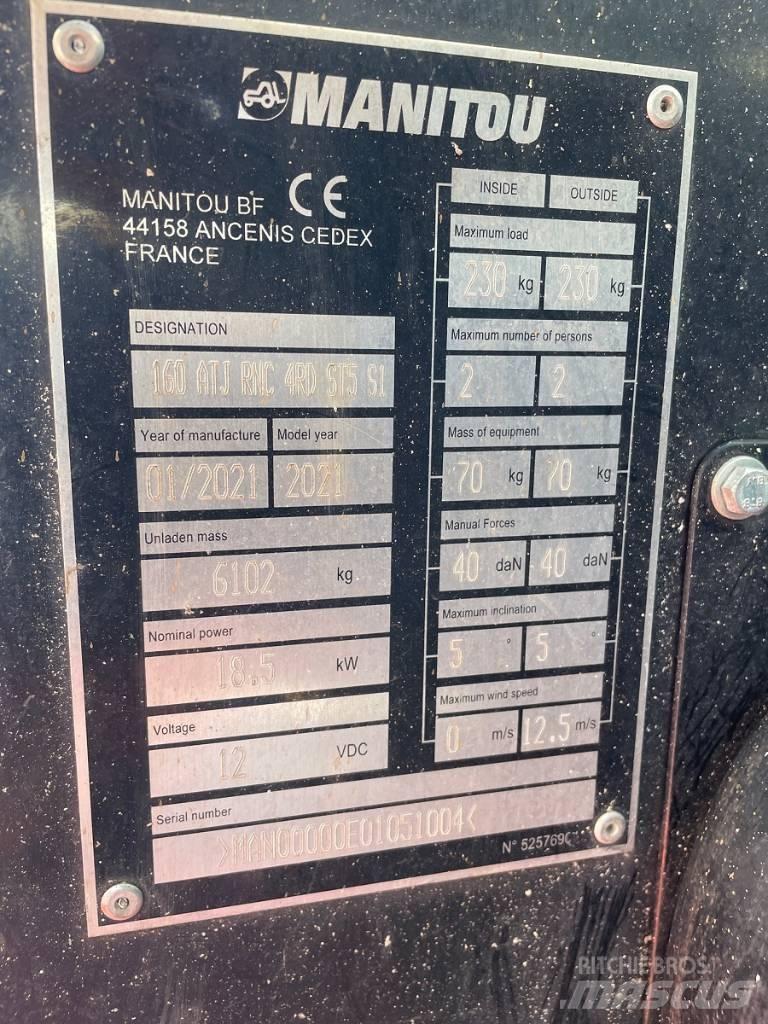 Manitou 160 ATJ Ανυψωτήρες με αρθρωτό βραχίονα