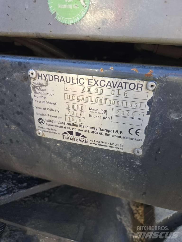 Hitachi ZX 30 Εκσκαφάκι (διαβολάκι) < 7t