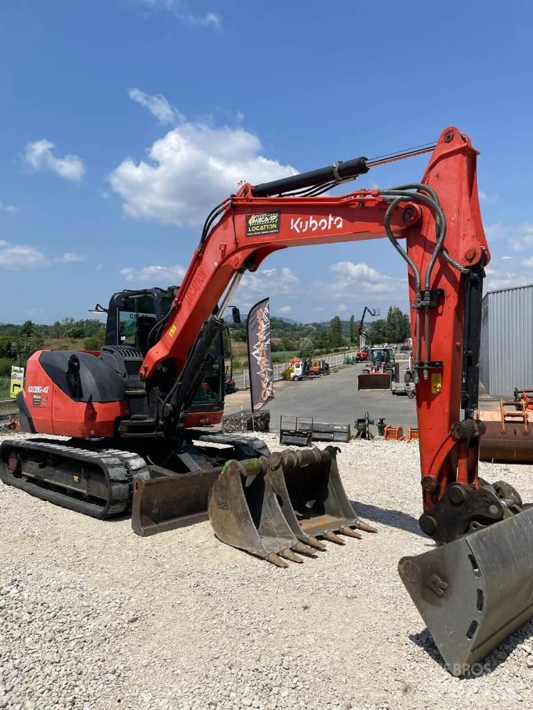 Kubota KX 080-4 Μίνι εκσκαφείς 7t - 12t