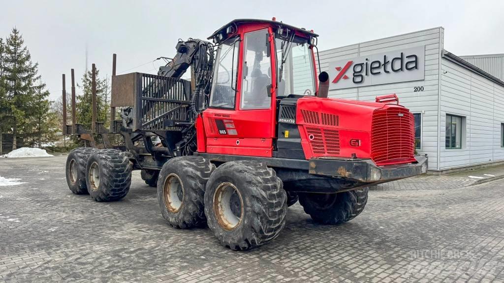 Komatsu 865 Μεταφορείς ξυλείας