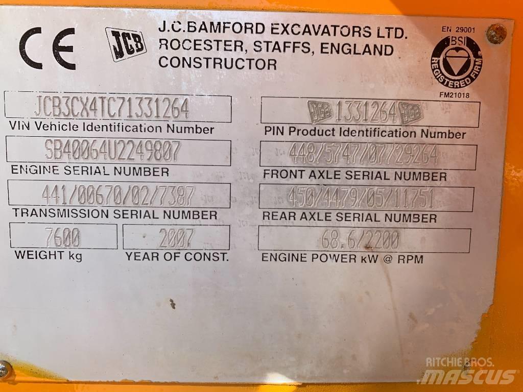 JCB 3 CX Εκσκαφείς με τροχούς - λάστιχα