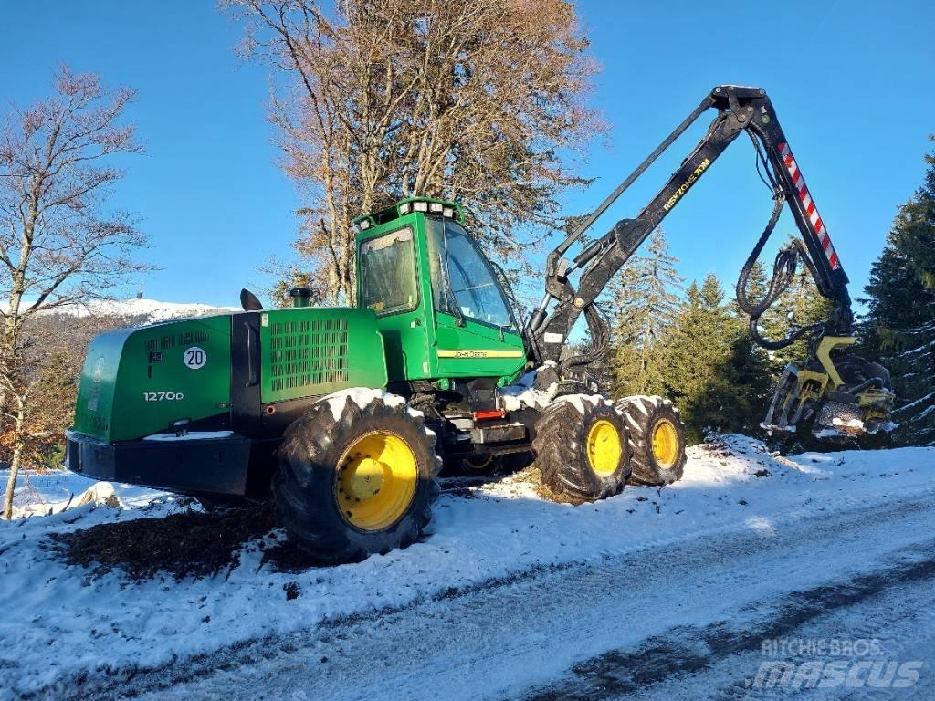 John Deere 1270 D Θεριζοαλωνιστικές μηχανές
