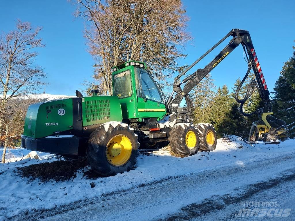 John Deere 1270 D Θεριζοαλωνιστικές μηχανές