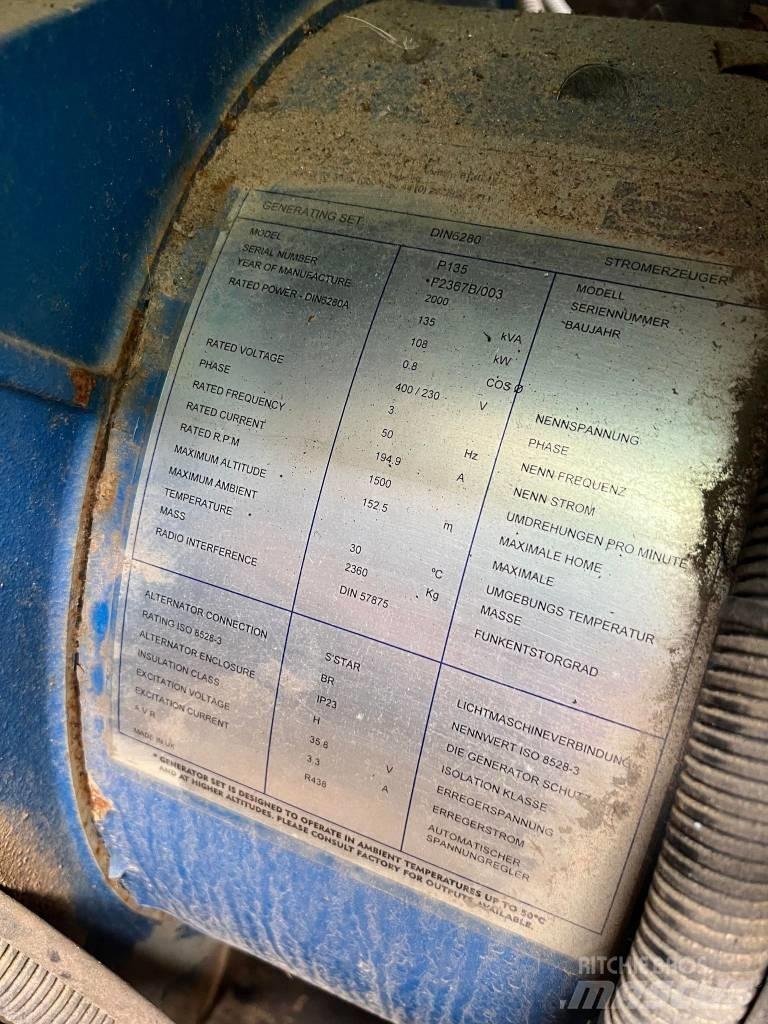 FG Wilson P 135 Γεννήτριες ντίζελ