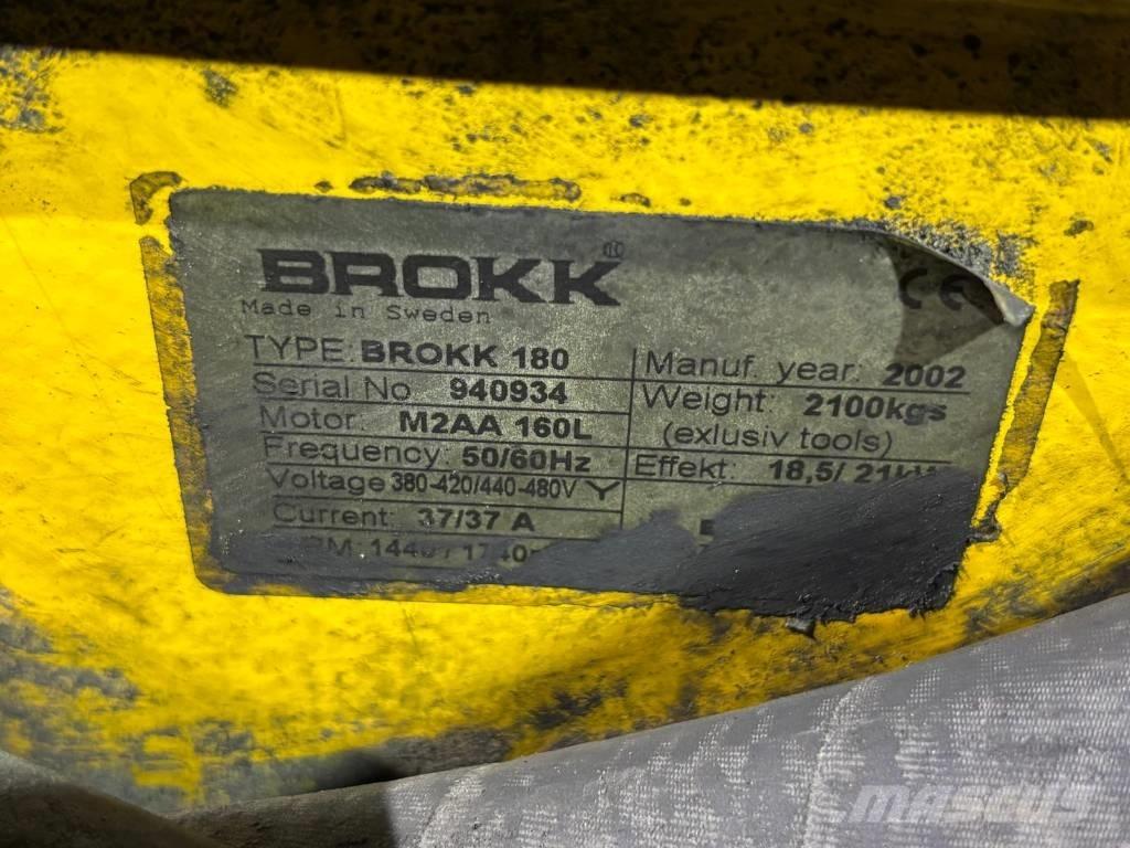 Brokk 180 Εκσκαφείς κατεδαφίσεων