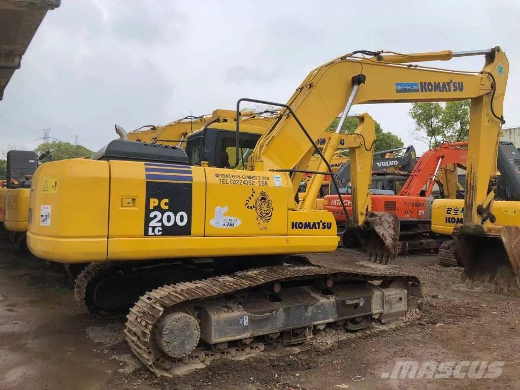 Komatsu PC 200 LC Εκσκαφείς με ερπύστριες