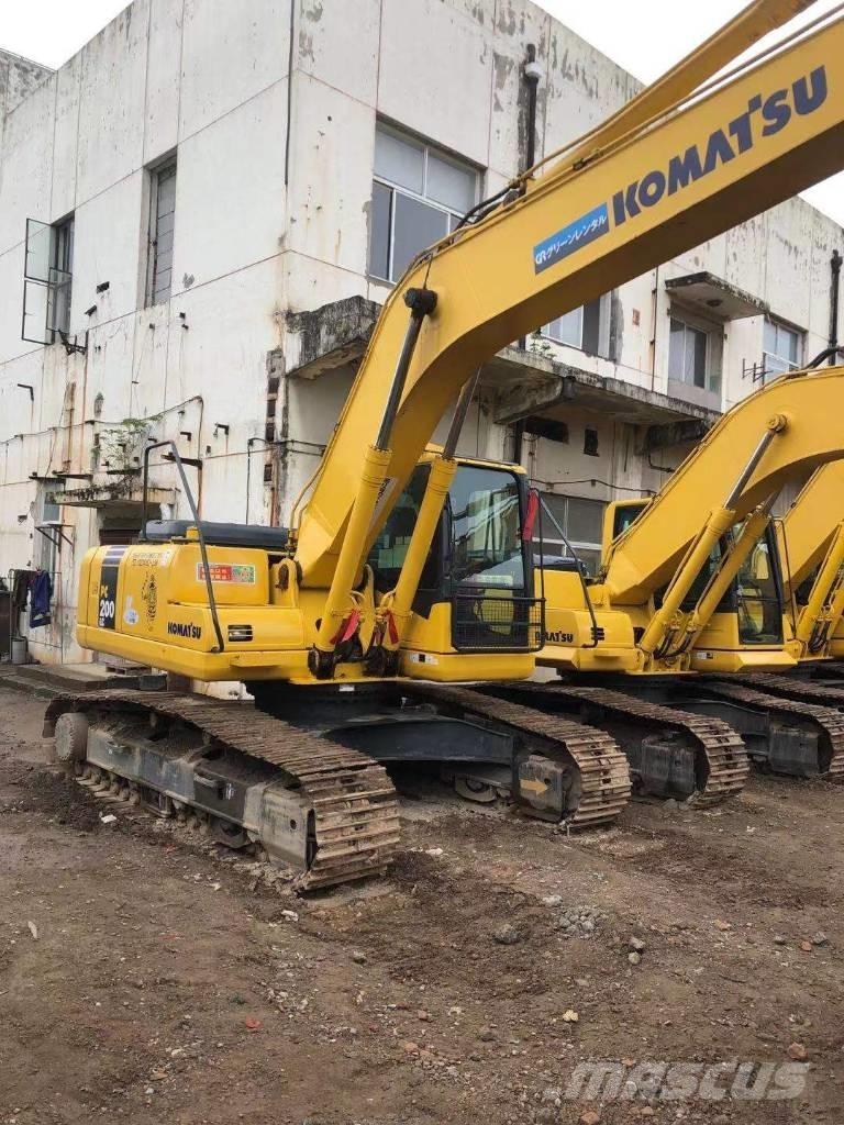Komatsu PC 200 LC Εκσκαφείς με ερπύστριες