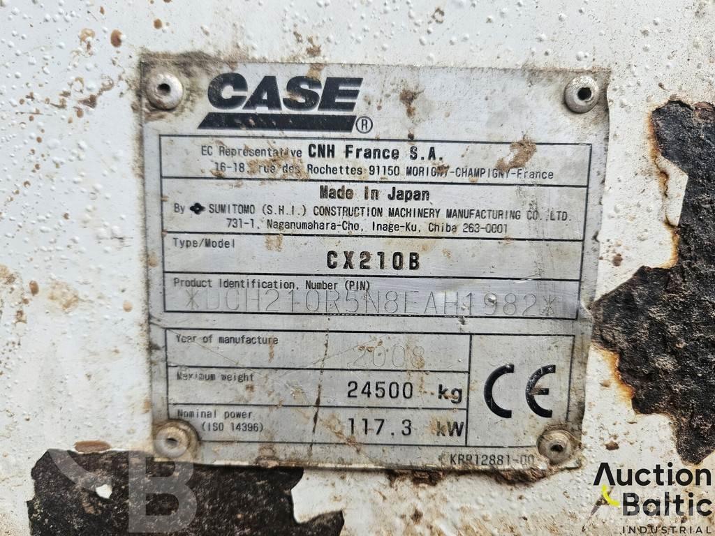 CASE CX 210 B Εκσκαφείς με ερπύστριες