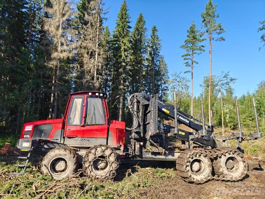 Komatsu 875 Μεταφορείς ξυλείας