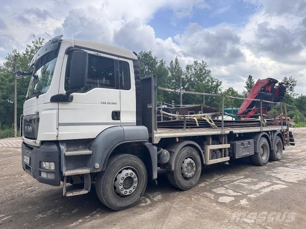 MAN TGS 35.360 8x4 Φορτηγά με Γερανό