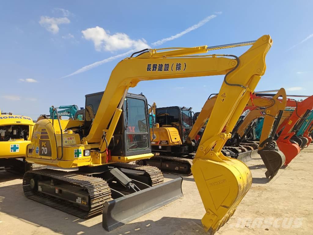 Komatsu PC 70-8 Εκσκαφείς με ερπύστριες