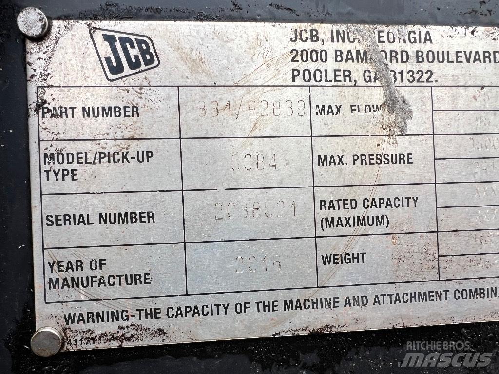 JCB 3C84 Άλλα εξαρτήματα