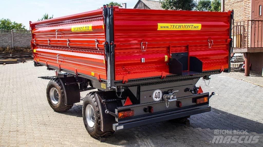 Techmont PTD09 Ανατρεπόμενες ρυμούλκες