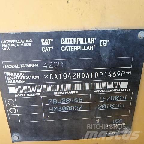 CAT 420 D Εκσκαφείς Φορτωτές τύπου JCB