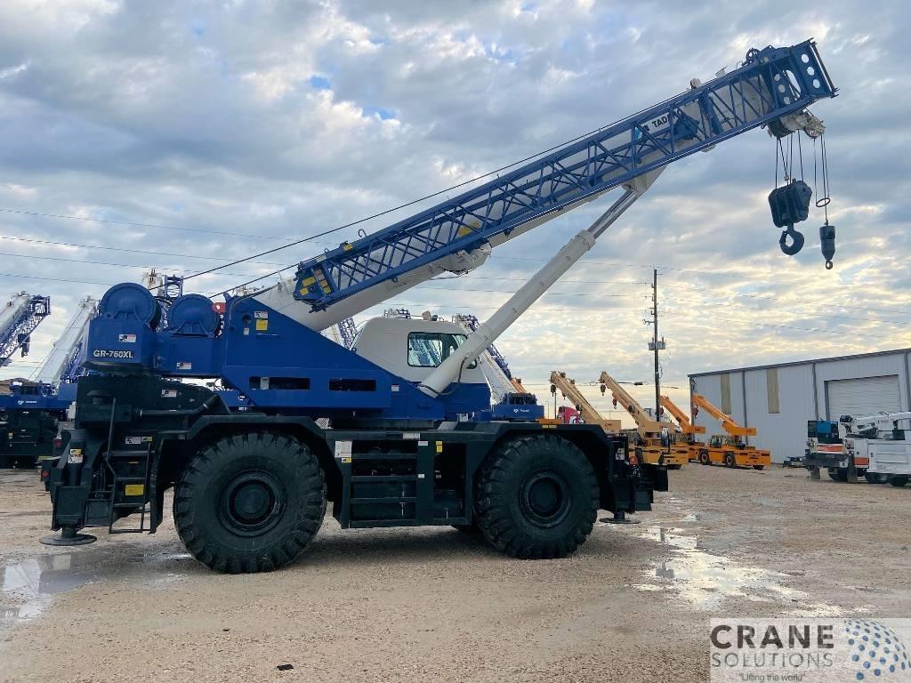 Tadano gr 750xl-3 Γερανοί ανώμαλου εδάφους