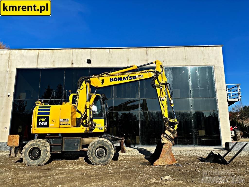 Komatsu PW 148 Εκσκαφείς με τροχούς - λάστιχα