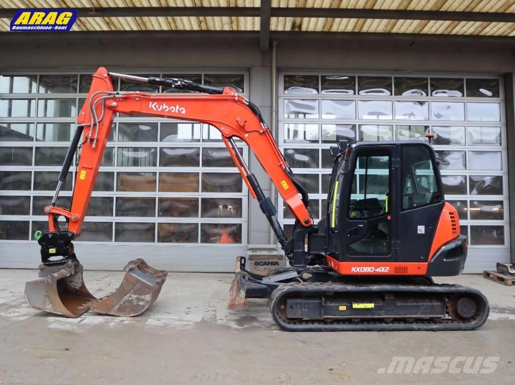 Kubota KX 080-4 Μίνι εκσκαφείς 7t - 12t