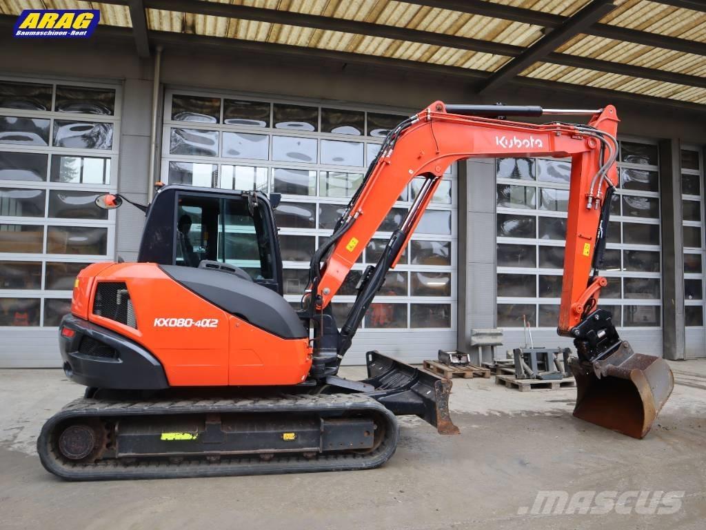 Kubota KX 080-4 Μίνι εκσκαφείς 7t - 12t