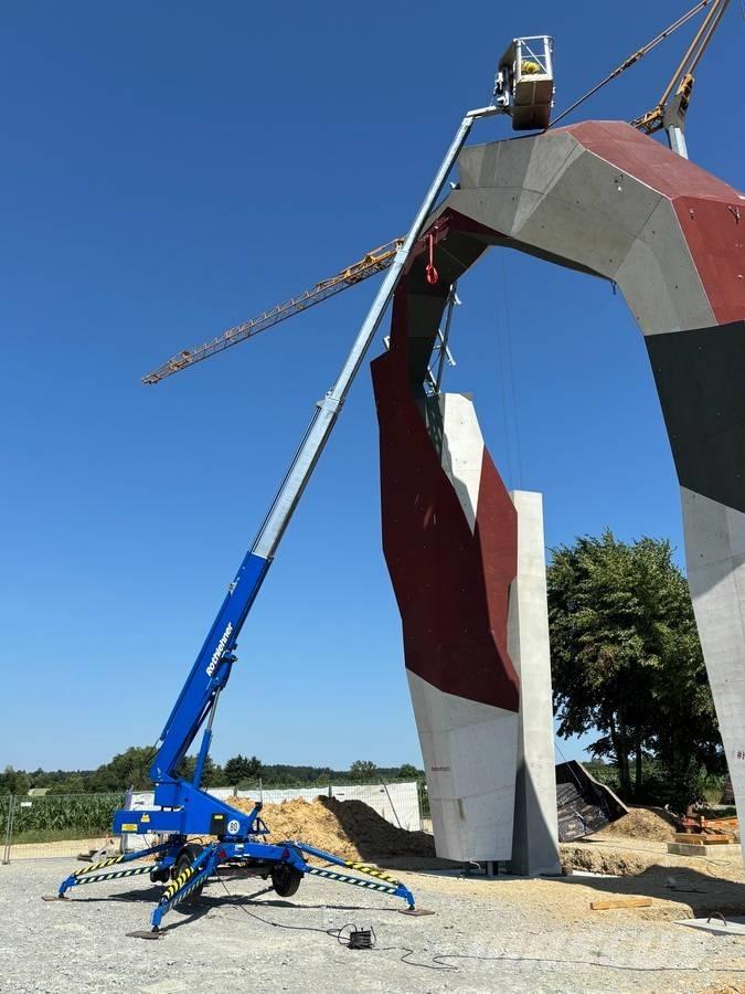 Denka-Lift DK 18 Εναέριες πλατφόρμες τοποθετημένες σε ρυμούλκα