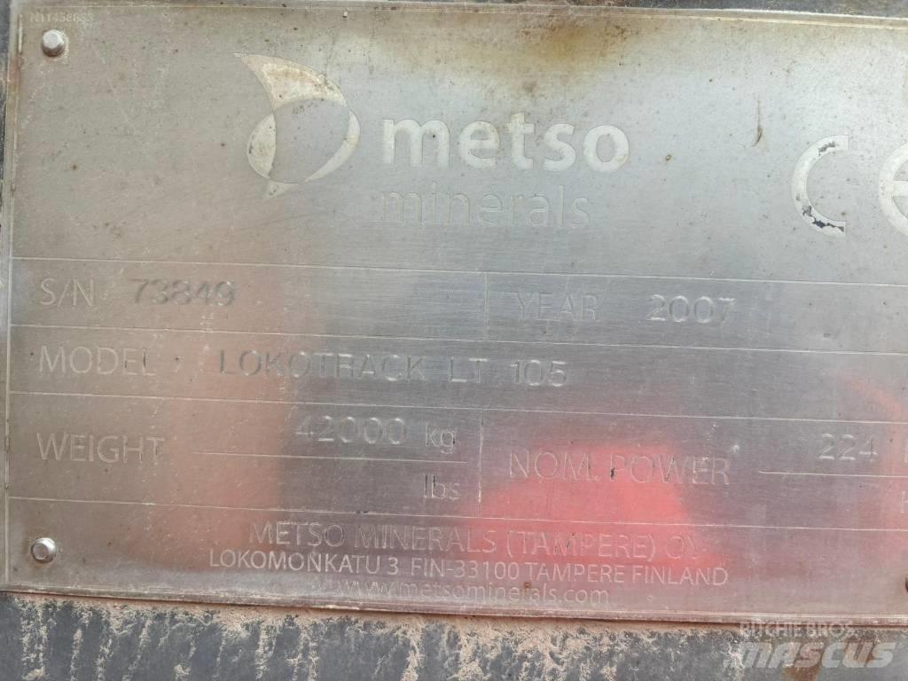 Metso LT 105 Κινητοί σπαστήρες