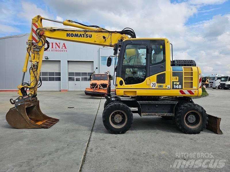 Komatsu PW 148-8 Εκσκαφείς με τροχούς - λάστιχα