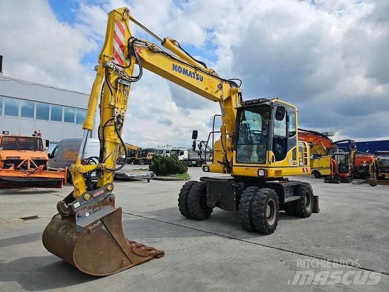 Komatsu PW 148-8 Εκσκαφείς με τροχούς - λάστιχα