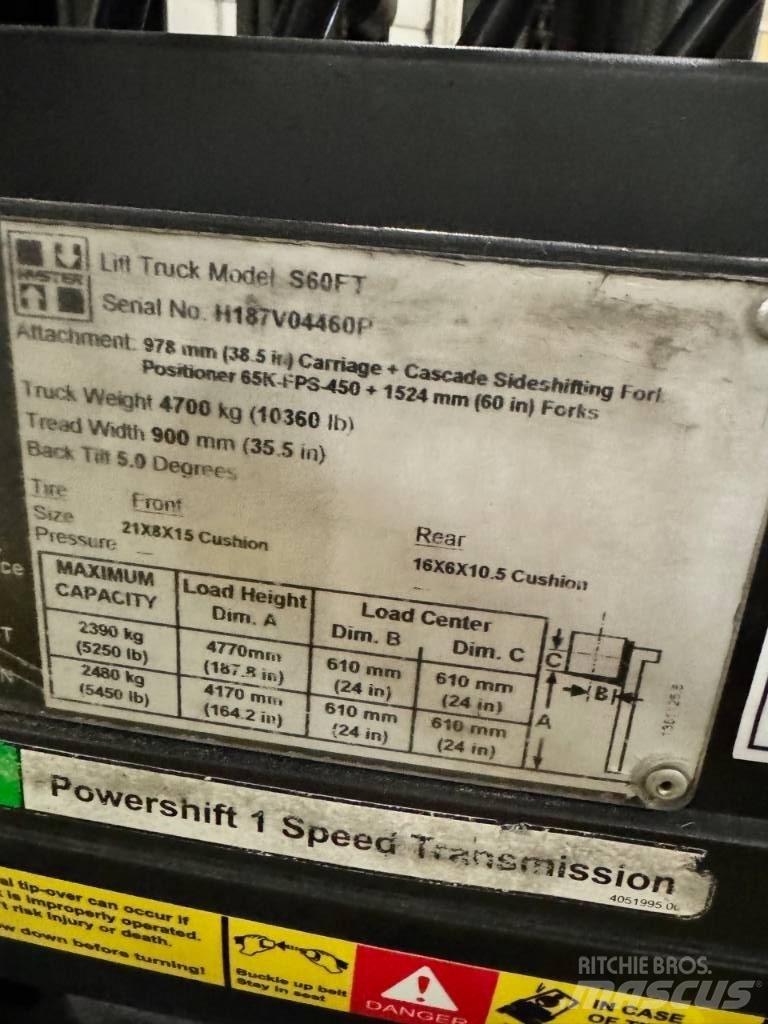 Hyster S 60 FT Περονοφόρα ανυψωτικά κλαρκ - άλλα