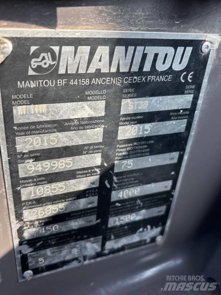 Manitou MT 1440 Τηλεσκοπικοί ανυψωτές