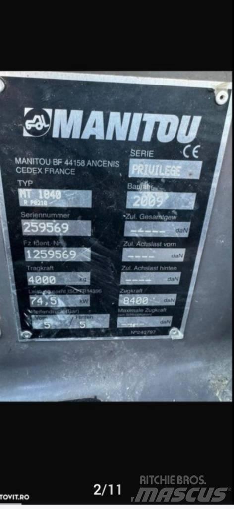 Manitou 1840 Τηλεσκοπικοί ανυψωτές