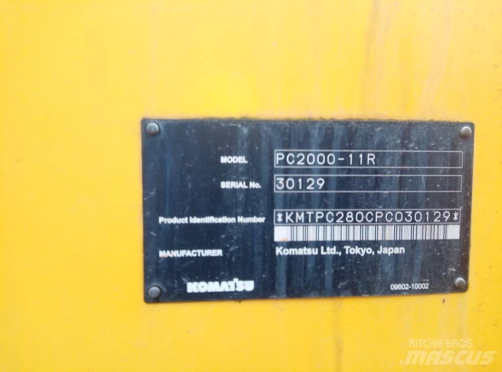 Komatsu PC 2000 Εκσκαφείς με ερπύστριες