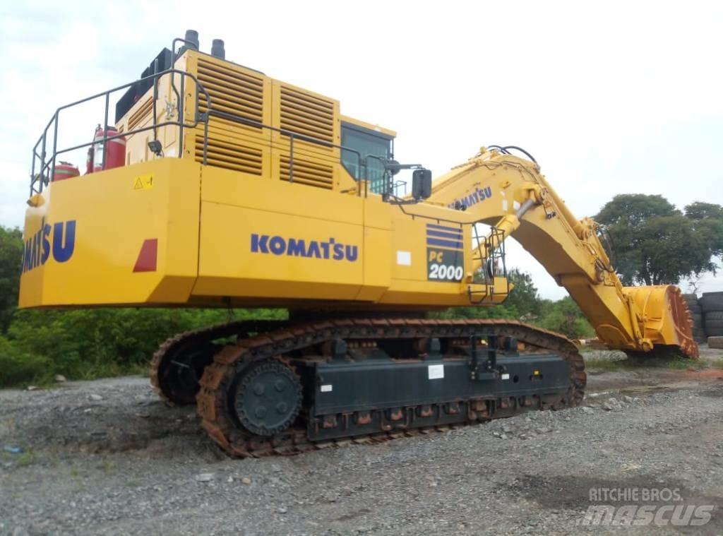Komatsu PC 2000 Εκσκαφείς με ερπύστριες