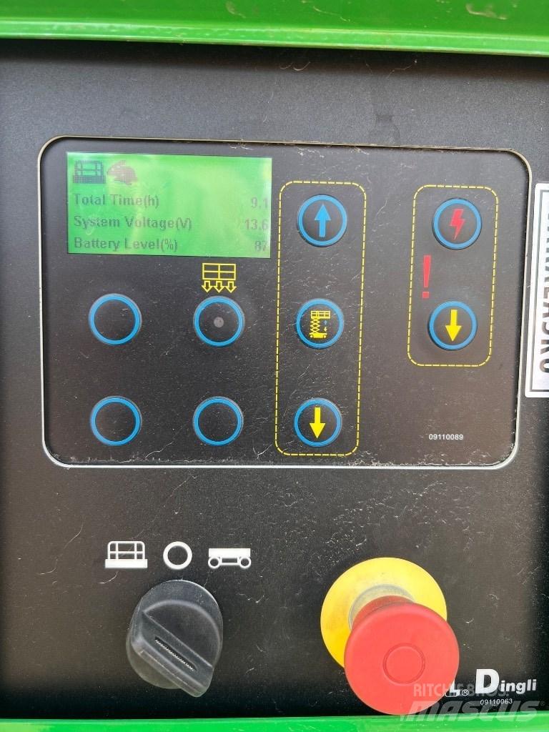 Dingli 1523DCL DEMO Ανυψωτήρες ψαλιδωτής άρθρωσης