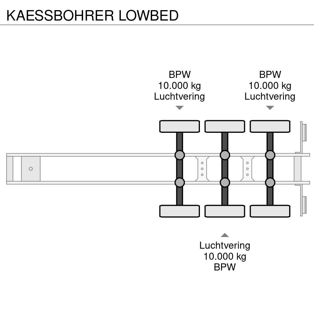 Kässbohrer LOWBED Ημιρυμούλκες με χαμηλό δάπεδο