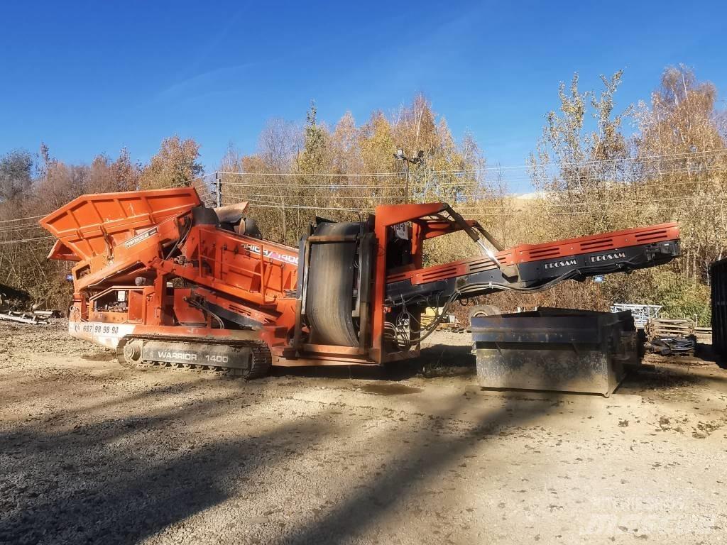 Warrior 1400 Κινητές μηχανές κοσκινίσματος