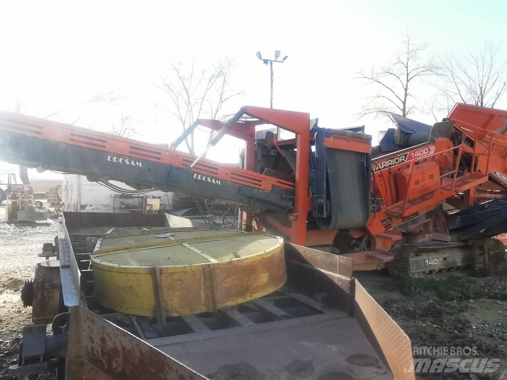Warrior 1400 Κινητές μηχανές κοσκινίσματος
