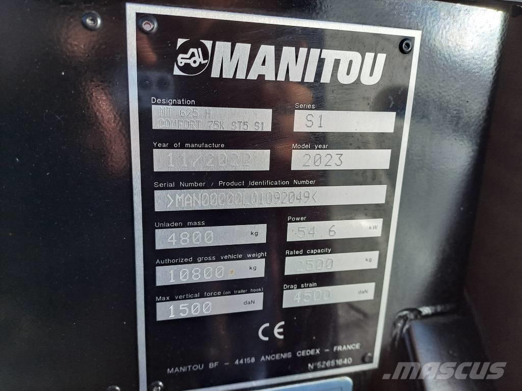 Manitou MT 625 H Τηλεσκοπικοί ανυψωτές